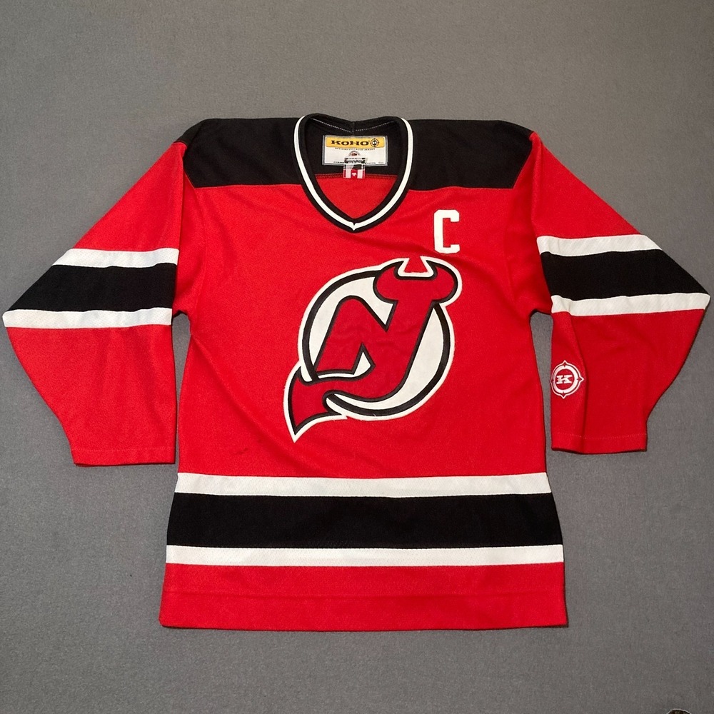 Vintage KOHO New Jersey Devils NHL Hockey Jersey‎ Adult Small Made In Canada